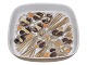 Royal Copenhagen SienaSquare dish 21.5 cm.