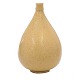 Aabenraa Antikvitetshandel presents: Light yellow Saxbo stoneware vase signed Saxbo. H: 20cm