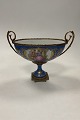 Danam Antik presents: Oval Porcelains Bowl with Bronze mountings in Sevres Style
