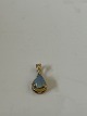 Antik Huset presents: Pendant / Charms opal in 14 carat goldHeight 1.6 cm