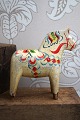 Old Swedish Dalar horse with fine paint and patina...