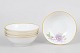 Krautheim, set of six "Rosa Lulea" porcelain bowls with ...