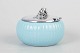 Danish jam jar with silver-plated lid and Georg Jensen ...