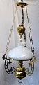 Pegasus – Kunst - Antik - Design presents: Petroleum hanging lamp, 19th century.