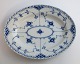 Lundin Antique presents: Royal Copenhagen. Blue Fluted Half Lace. Oval serving platter. Model 531. Length 25 ...