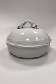 Danam Antik presents: Royal Copenhagen White Flora Danica / Pearl Pattern Terrine No. 3568
