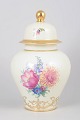 L'Art presents: Rosenthal, hand-painted lidded jar.