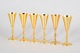 Pierre Forsell for Skultuna, set of six schnapps cups.