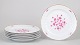 Hollóháza set of six dinner plates.