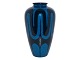 Antik K presents: Bing & Grondahl art potteryBlue and black vase by Christian Klein