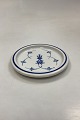 Danam Antik presents: Bing and Grondahl Blue Fluted Saucer for Flower Pot with logo RW