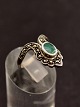 Middelfart Antik presents: Sterling silver ring with green stone