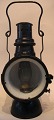 Pegasus – Kunst - Antik - Design presents: Train lamp.19. century.