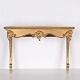 Osted Antik & Design presents: Wall Mounted Console Table in Gilded Wood with Carvings in Rococo Style from the ...