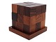 Antik K presents: Piet HeinSoma Cube puzzle in rosewood with provenance from Architect Mogens Lassen