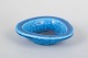 L'Art presents: Gunnar Nylund for Rörstrand, chamotte dish with blue glaze.