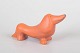 L'Art presents: Lisa Larson for Gustavsberg, dachshund figurine.