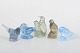 L'Art presents: Paul Hoff for Kosta Boda, set of five bird figurines.