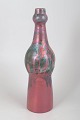 European studio ceramicist, tall floor vase.
