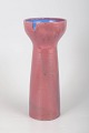 European studio ceramicist, tall vase.