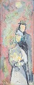 L'Art presents: William Hansen, oil on board, listed Danish artist.