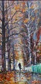Pegasus – Kunst - Antik - Design presents: Eisner, Ib (1925 - 2003) Denmark: A walking man in an autumn garden.