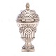 Aabenraa Antikvitetshandel presents: Danish Louis XVI silver vinaigrette by A. Jørgensen, Copenhagen, dated ...
