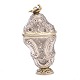 Aabenraa Antikvitetshandel presents: Danish silver vinaigrette by J. Friis, Randers, ca. 1775. H: 8cm
