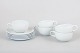 L'Art presents: Grethe Meyer for Royal Copenhagen, set of five Blue Line coffee cups with matching saucers.