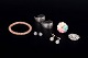 L'Art presents: Costume jewellery, set of jewellery.