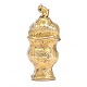 Aabenraa Antikvitetshandel presents: Danish gilt silver vinaigrette by P. J. Berg, Copenhagen, circa 1765. H: 8cm