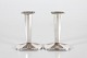 Cohr SilverPair candlesticksof silver 830s