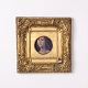 Portrait Painting on Board with Ornate Gilt Frame from ...