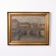 Oil Painting on Canvas Depicting Copenhagen and ...