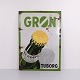 Osted Antik & Design presents: Large Tuborg enamel sign from Copenhagen featuring the Green Tuborg bottle