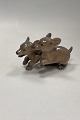 Royal Copenhagen Figurine Dachshund pair Olaf Mathiesen ...
