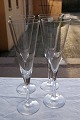 Antikkram presents: Set of 4 tall stout glasses in cristall 28.5cm