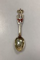 Danam Antik presents: Anton Michelsen Commemorative Spoon in Gilded Sterling Silver Princesse Marie Generosity 1909