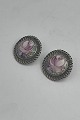 Danam Antik presents: Georg Jensen Sterling Silver Ear Clips made for own use by a silversmithy at Georg Jensen