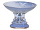 Antik K presents: Seagull with gold edgeCandy bowl on feet with dolphins