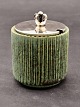 Arne Bang  jar with lid in fluted stoneware