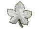 MEKA sterling silver and enamelLeaf brooch with ...