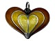 David Andersen Norway sterling silverHeart pendant ...