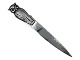 Antik K presents: Silver PlateLarge bookmark with owl in heavy quality