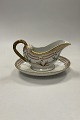 Royal Copenhagen Flora Danica Sauce Boat with attached ...