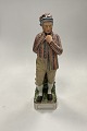 Royal Copenhagen Overglaze Figurine of Young man from ...