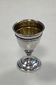 Danam Antik presents: Altar Cup/ Egg Cup in Silver