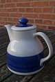 Antikkram präsentiert: Blaue Koka swedisch Geschirr, die Kaffeekannen mit Deckel