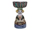 Antik K presents: Bjorn Wiinblad art potteryLady figurine with many colours