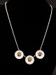 Middelfart Antik presents: Anton Michelsen sterling silver daisy necklace